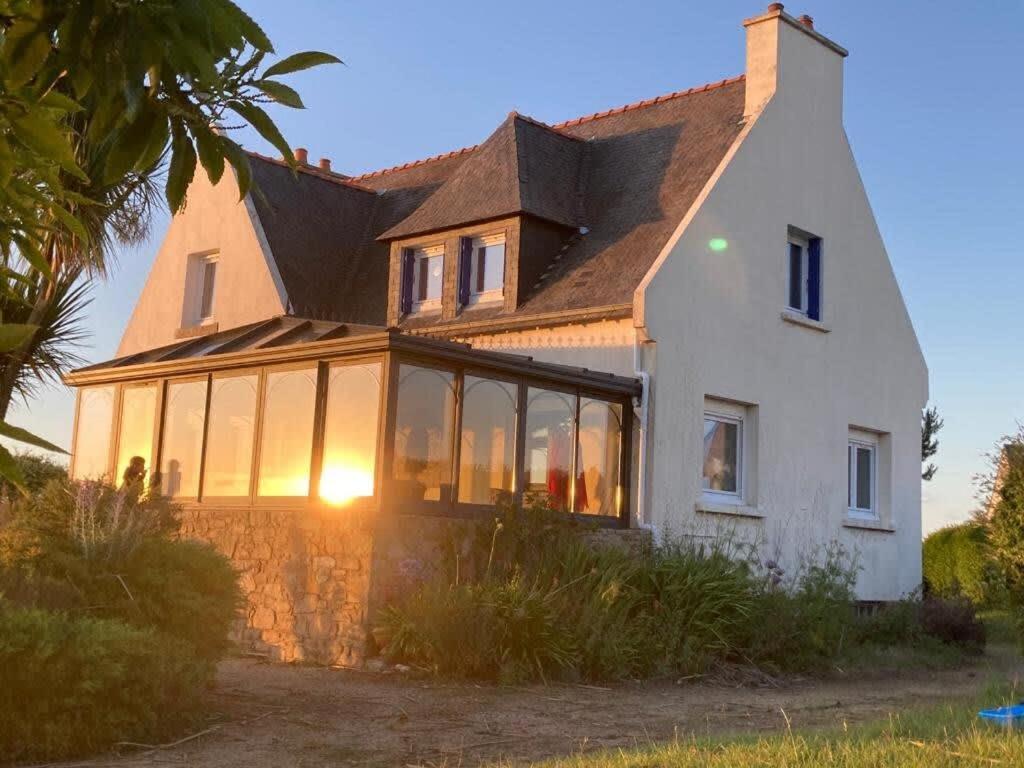 Kermartin - Maison De Famille Avec Vue Sur La Baie De Morlaix Plouézocʼh Extérieur photo