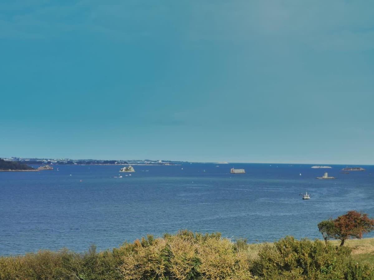Kermartin - Maison De Famille Avec Vue Sur La Baie De Morlaix Plouézocʼh Extérieur photo