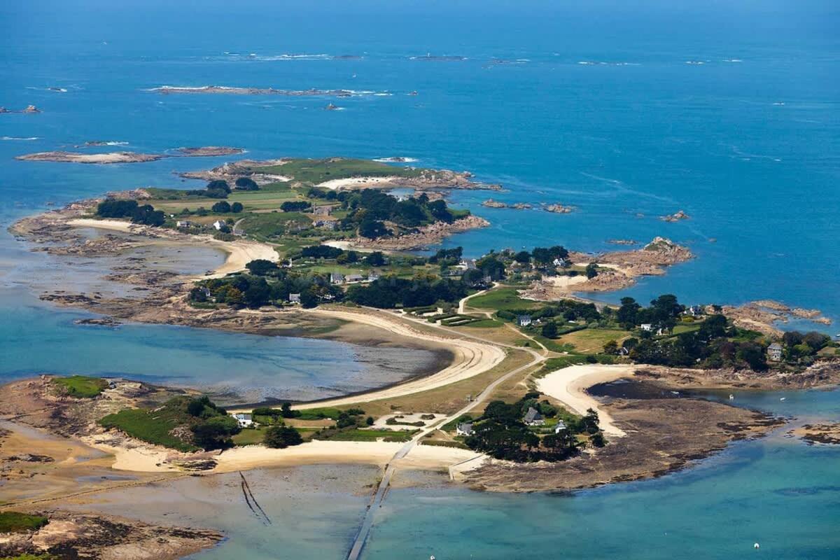 Kermartin - Maison De Famille Avec Vue Sur La Baie De Morlaix Plouézocʼh Extérieur photo