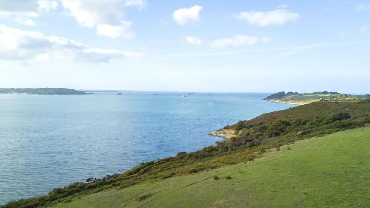 Kermartin - Maison De Famille Avec Vue Sur La Baie De Morlaix Plouézocʼh Extérieur photo