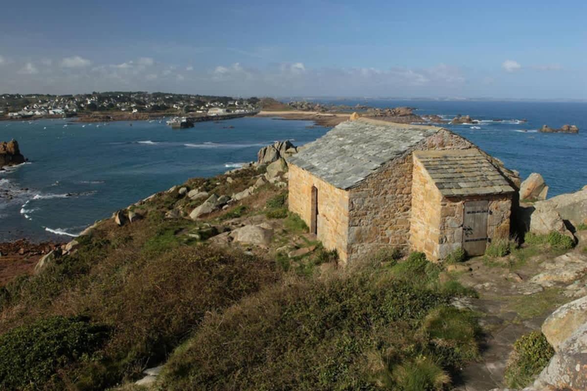 Kermartin - Maison De Famille Avec Vue Sur La Baie De Morlaix Plouézocʼh Extérieur photo