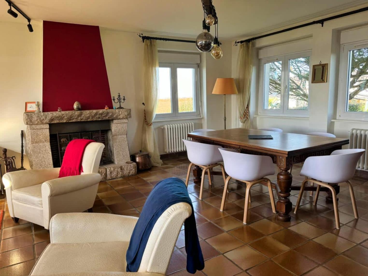 Kermartin - Maison De Famille Avec Vue Sur La Baie De Morlaix Plouézocʼh Extérieur photo