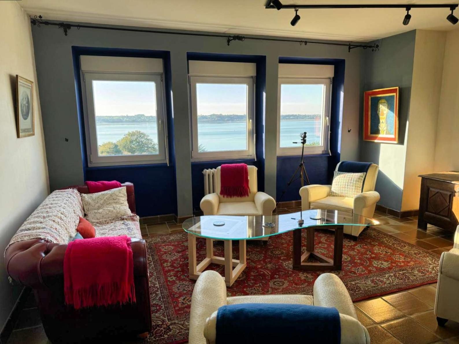Kermartin - Maison De Famille Avec Vue Sur La Baie De Morlaix Plouézocʼh Extérieur photo